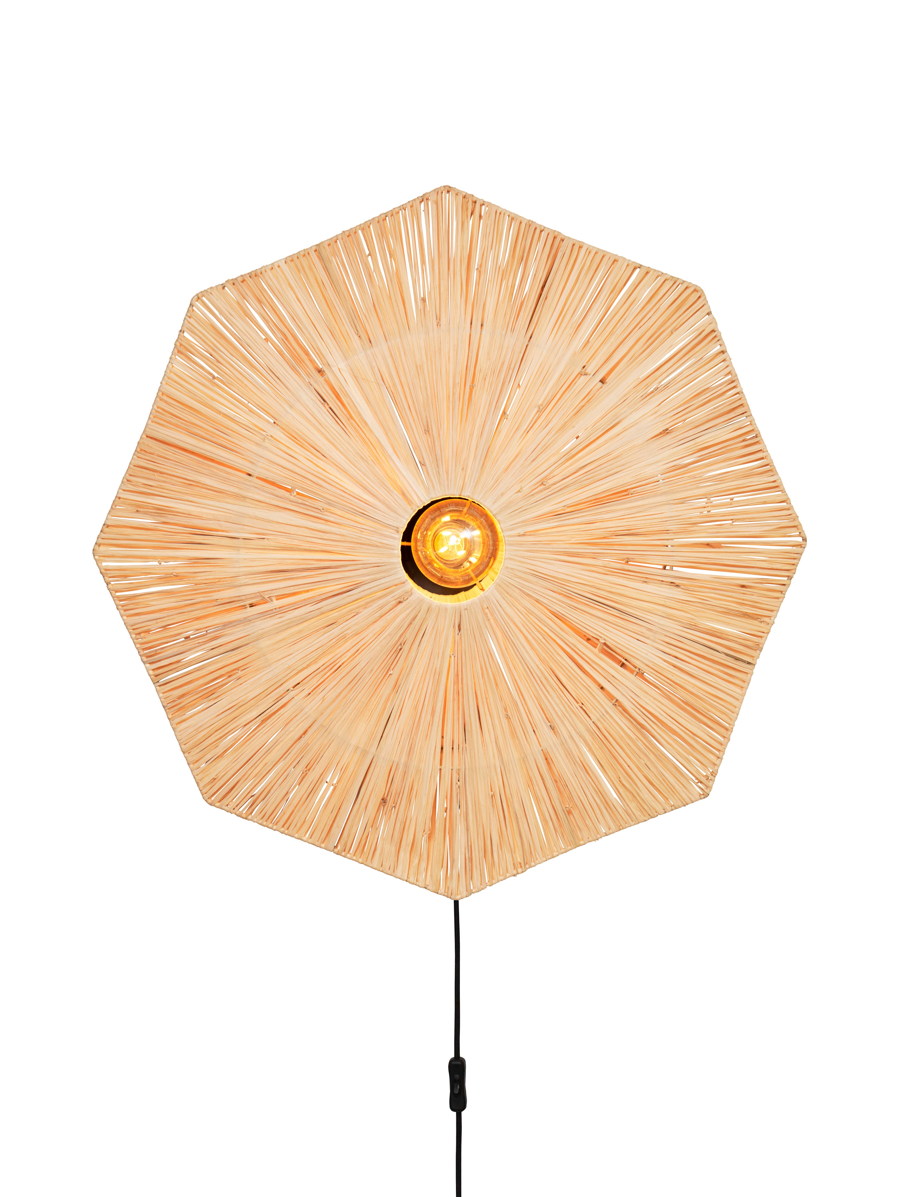 Good&Mojo Wandlamp Panama dia. 65cm, naturel